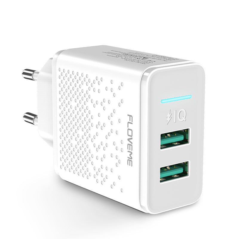 BMMO DualFlow 20W Dual Port USB Wall Charger