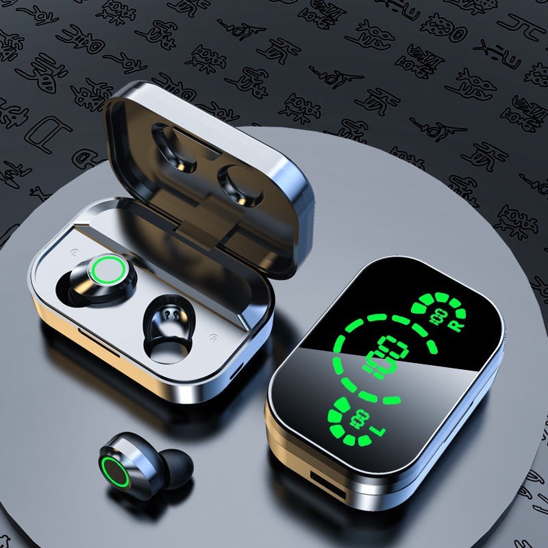 BMMO AirGlow TWS Earbuds — Smart Display & Breathing Light
